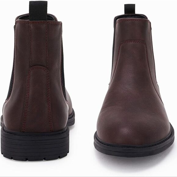 (67-4143)   Coutgo Men's  Ankle Boots Chelsea Round Toe  Sz 11.5 - Picture 3 of 11